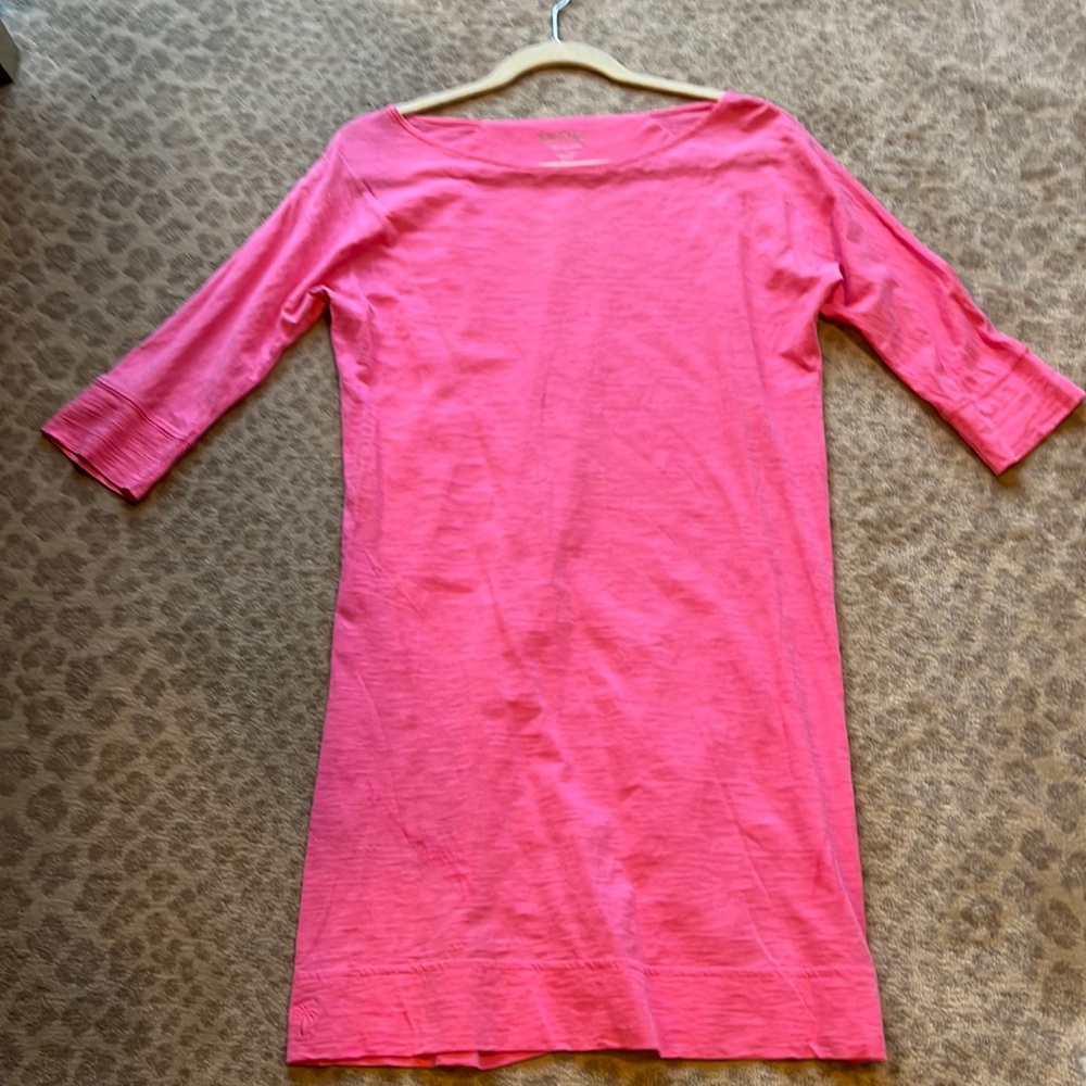 Lilly Pulitzer S pink 100% Pima Cotton